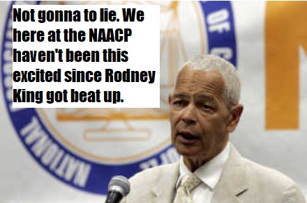 We Go Live to the NAACP - meme