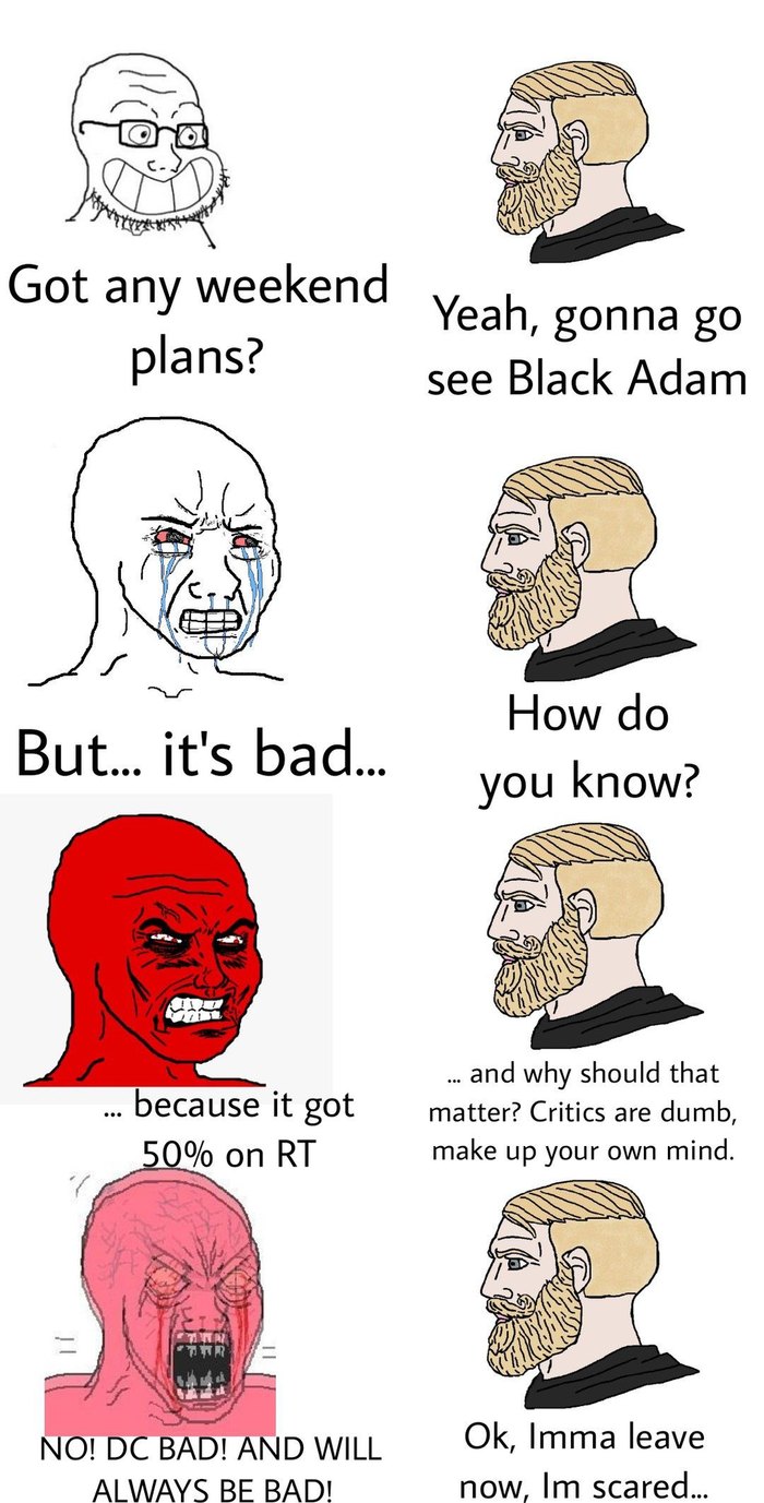 funny black adam meme