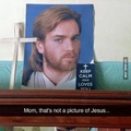 mae, esse da foto nao é Jesus