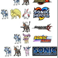 Sonic games with pokemon