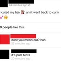 Say Something Dumb - It’s okay  spelt that way cause it’s past tents.