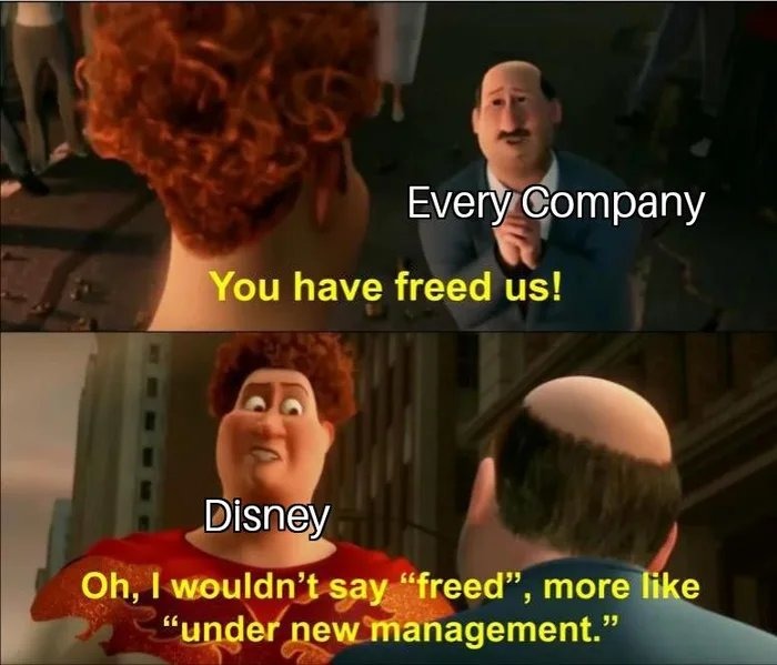 Disney be like - meme