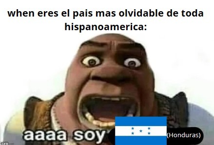 No tengo nada con los hondureños pero creo que casi nadie hablan de ellos - meme