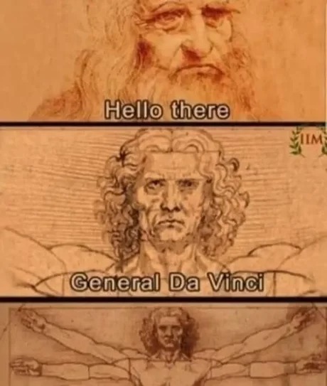 General Da Vinci - meme