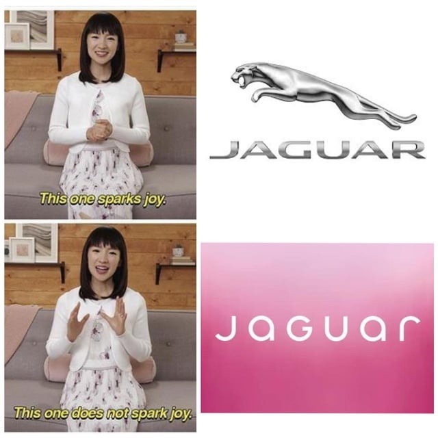 New Jaguar logo dropped and it’s giving mid - meme