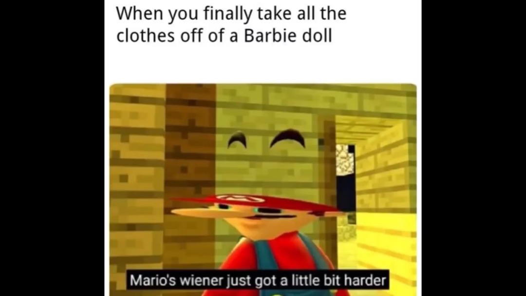 Mario hard - meme
