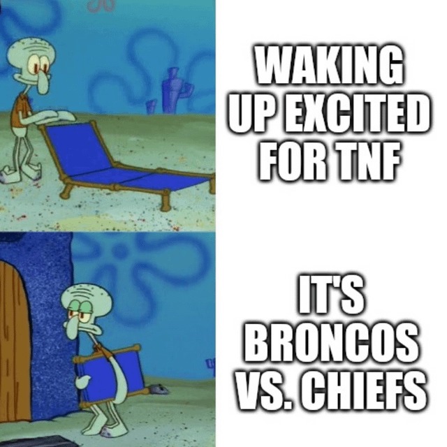 Broncos vs Chiefs meme