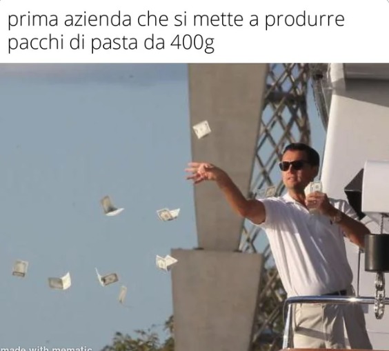 Maledetti pacchi da 500g - meme