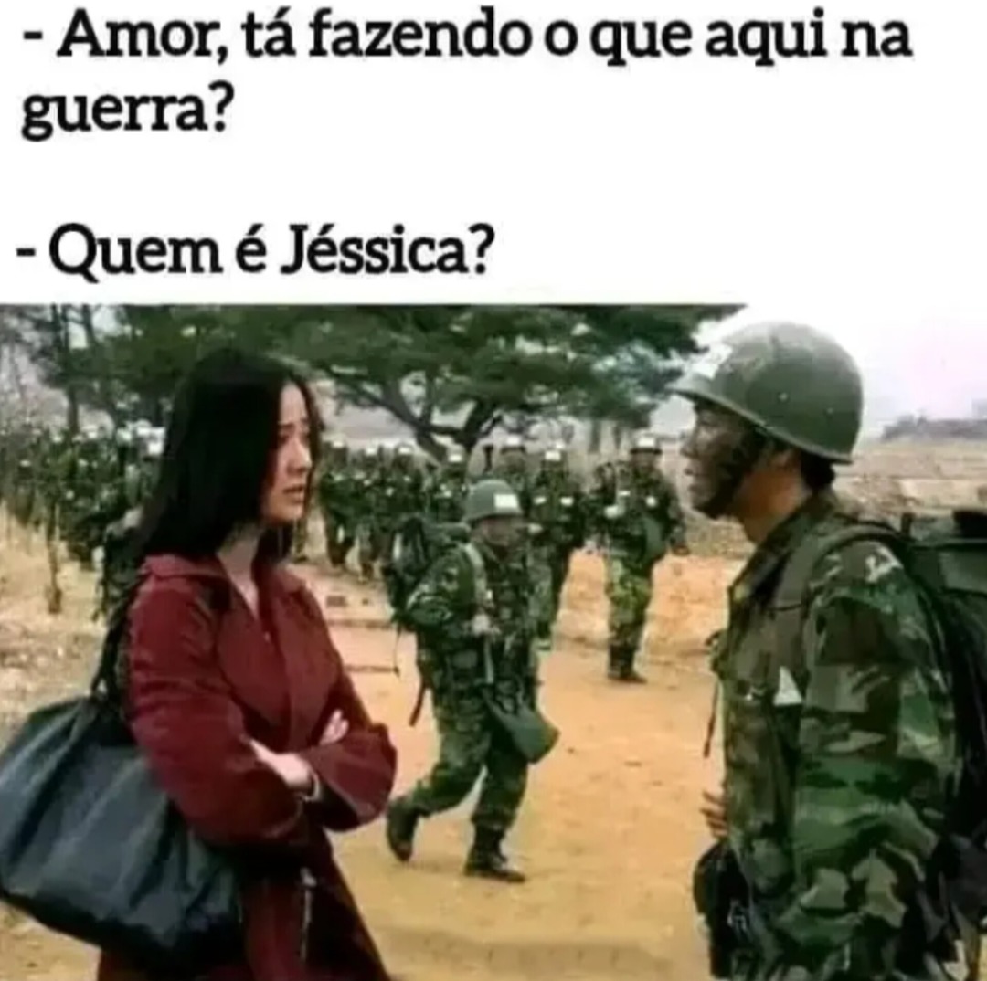 Vale tudo no amor e na guerra - meme