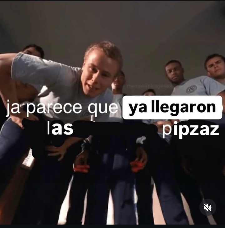 ya llegaron las pipzaz - meme