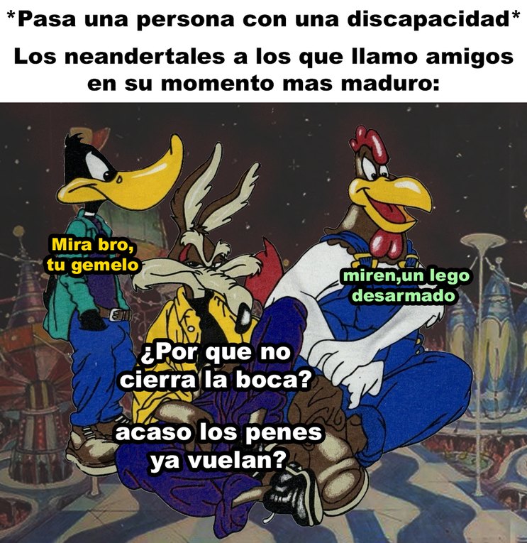 Personas con discapacidad - meme