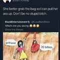 Don't be no stupid bitch- some twitter user