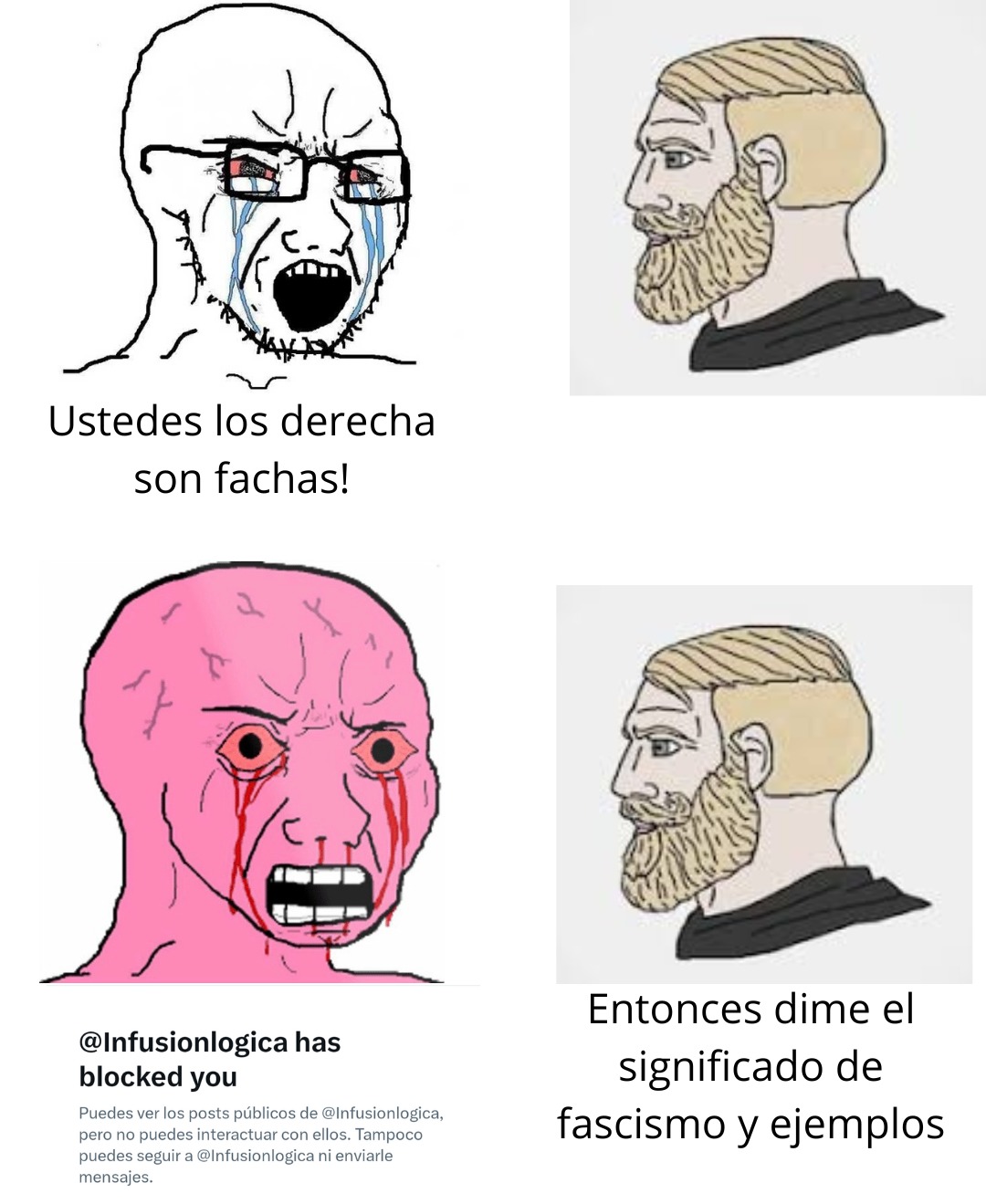 Una vez alguien dijo "Hablar sin saber es como disparar sin apuntar: el daño es seguro, pero el acierto es casual." - meme