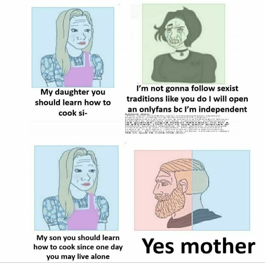 Yes mother - meme