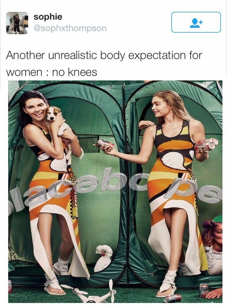 Youve Already Seen Women Without Navels Now Brace Yourselves For Women Without Knees Meme