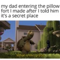 Childhood pillow forts be like: