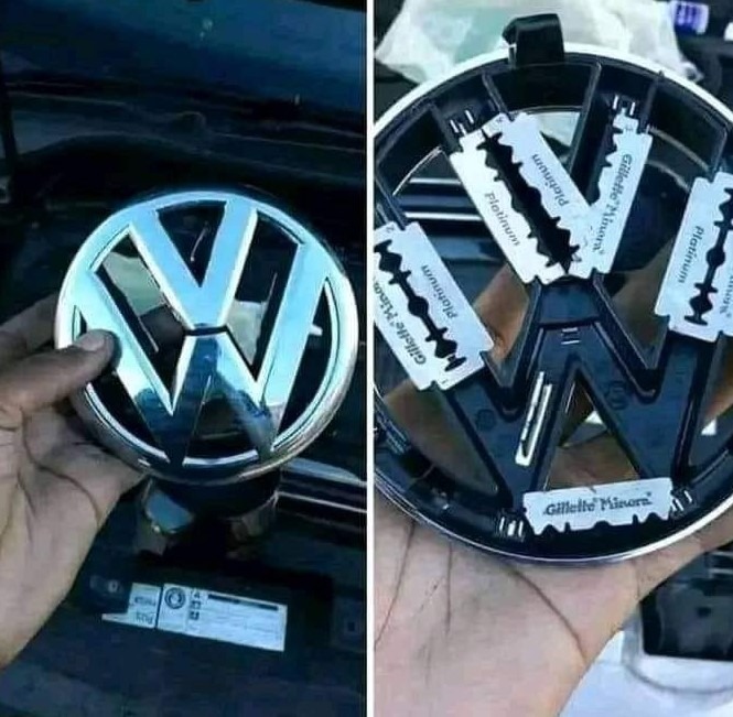 Miren detrás de su logo de Volkswagen - meme