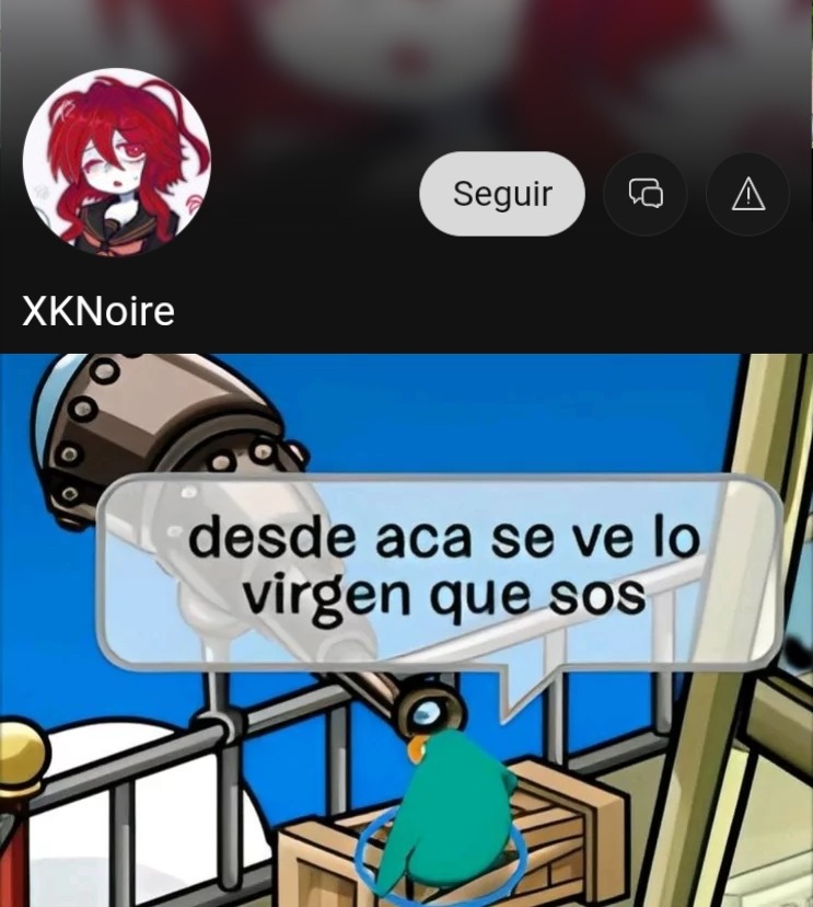 Encima tiene @fdp de Otaku Virgo :awwyeah: - meme