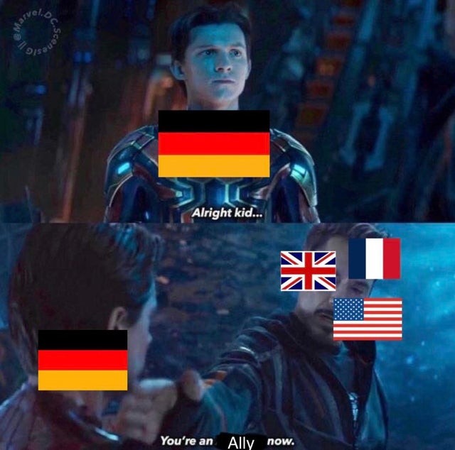 Welcome to the club, Germany - meme