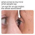 eye for an eye