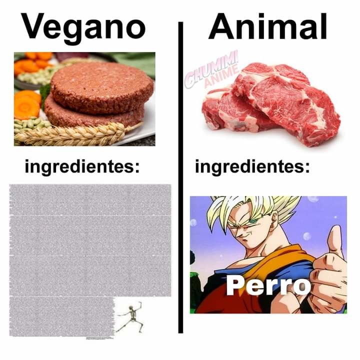 A quien más le gusta la carne - meme