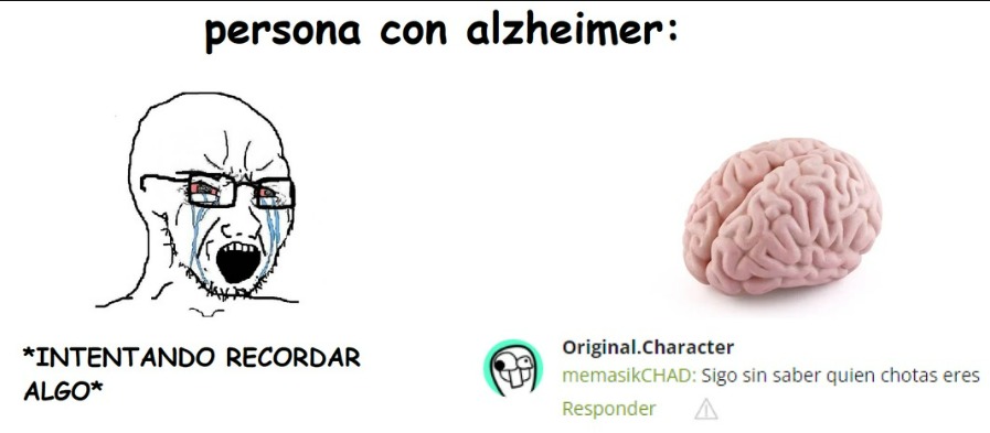 Este meme es en honor al original usario original.character