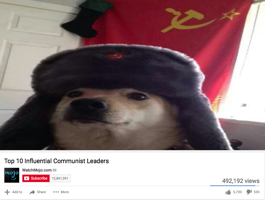 Stalin y su dogo - meme