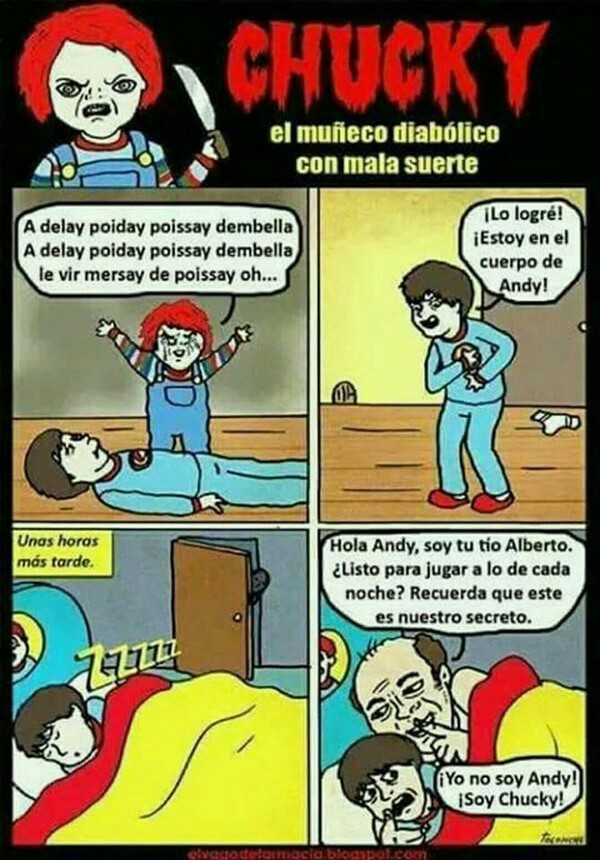 Pobre Chucky .... - meme