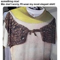 the shrek shirt stays on during sex