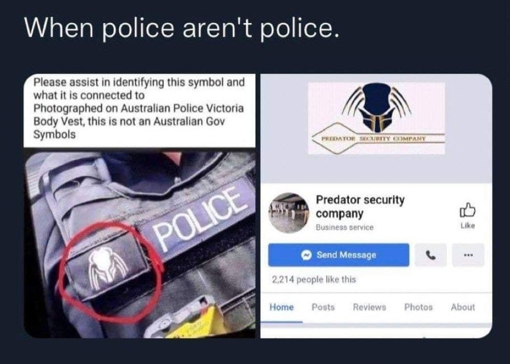Predator "security" WTF is this Aussie Bros? - meme