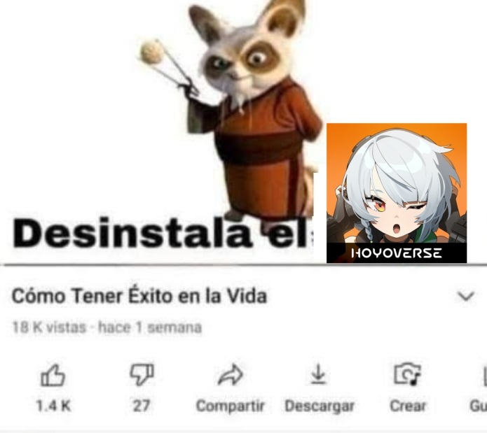 Menos mal está porquería juego (Zenless Zone Zero) que no está disponible en mi país (lo sé meme de aceptado fácil)