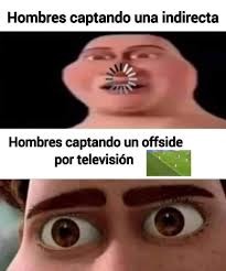 eso no era arbitro offside comprado - meme