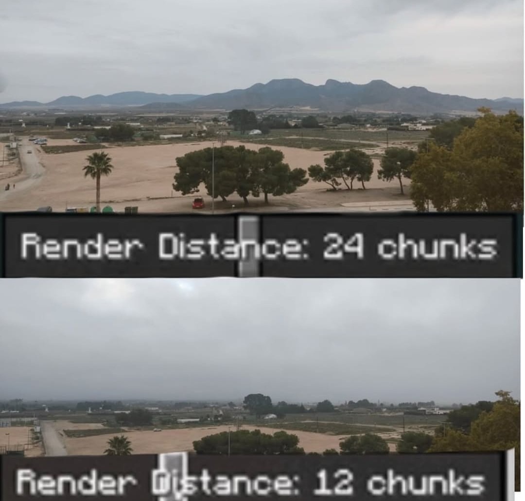 O mundo é um Minecraft ultra realista no hardcore - meme
