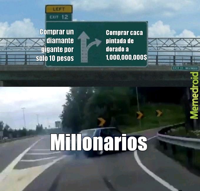 Decisiones de ricos - meme