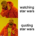 star wars is great in my memories
