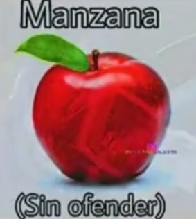 Manzana - meme