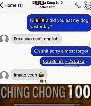 Hablando chino - meme