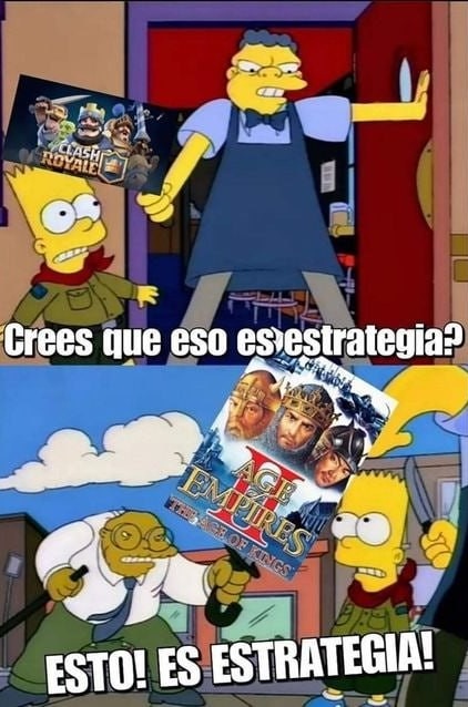 Age of Empires 2 uno de los juegos más gods que nunca ha existido - meme