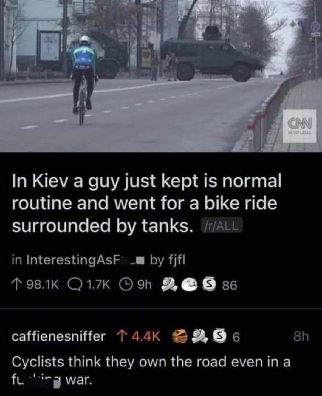 These cyclists man... - meme