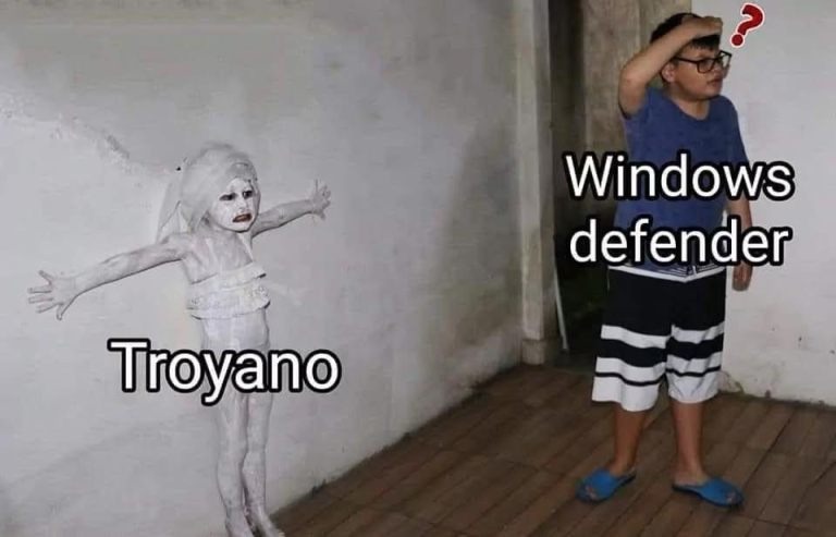 Windows defender - meme