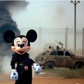 Mickey Mouse commits war crimes