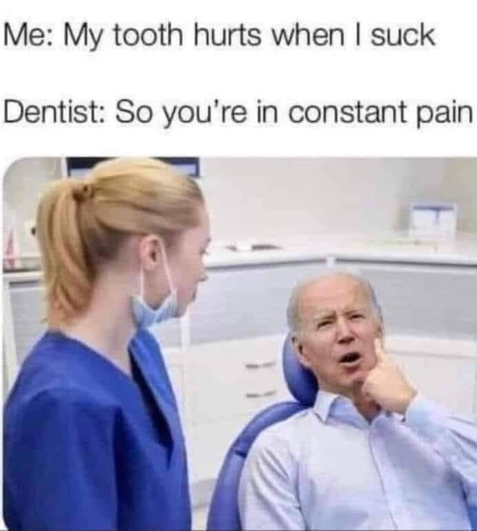 Joe Biden Sucks - meme