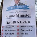 Rick Astley for PM