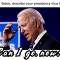 Biden's sad dementia makes him unfit for office.