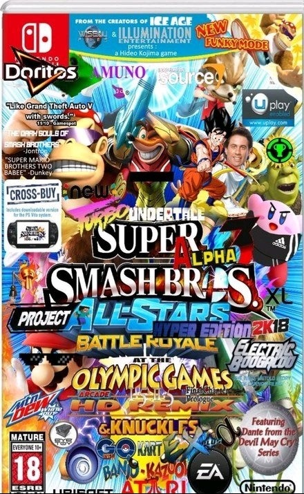 Super Smash Bros. Ultimate only in ohio - meme