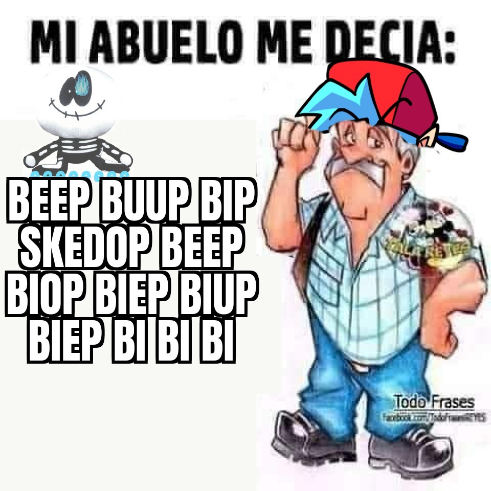 Beep buup - meme