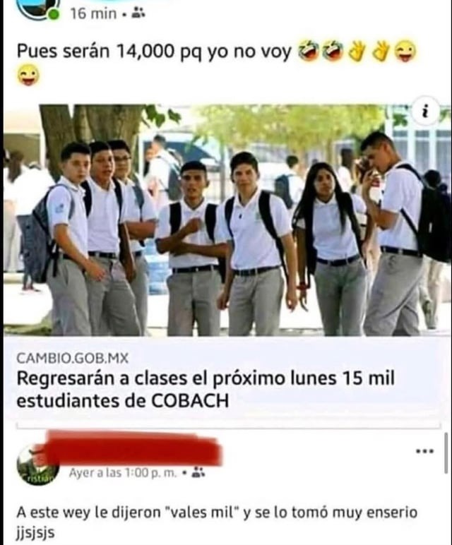 le dijeron que valía mil y se lo tomó muy literal - meme