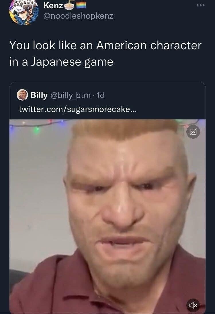 Bro looks like DLC from a Japanese RPG - meme