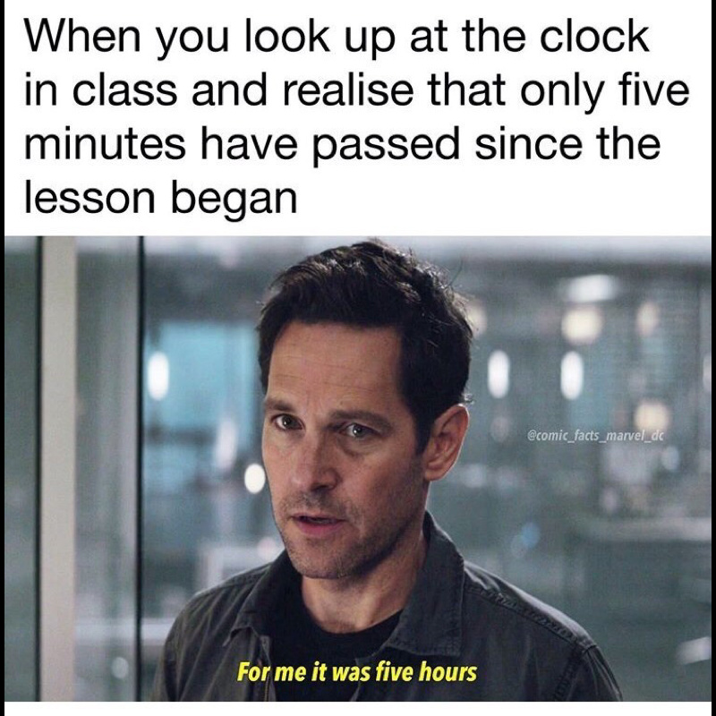 Hours and time - meme
