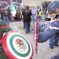 Captain America versus captain Mexico